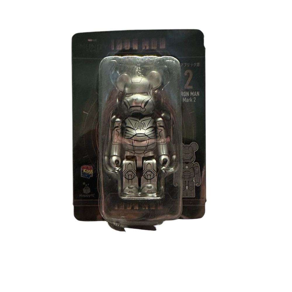BE@RBRICK BEARBRICK-2 MARK 2 MARVEL INFINITY SAGA IRON MAN HAPPY KUJI